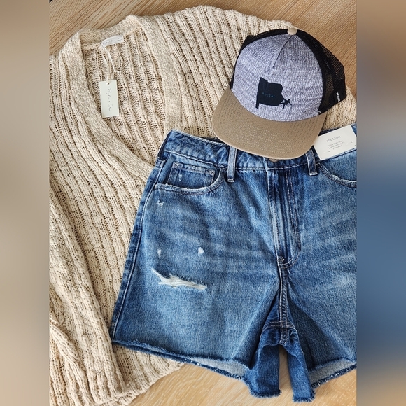 Prana Accessories - NWT || PRANA || mesh baseball cap with flat brim, gray, black, tan, O/S